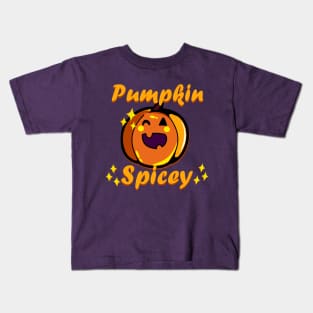 Pumpkin Spicey Kids T-Shirt